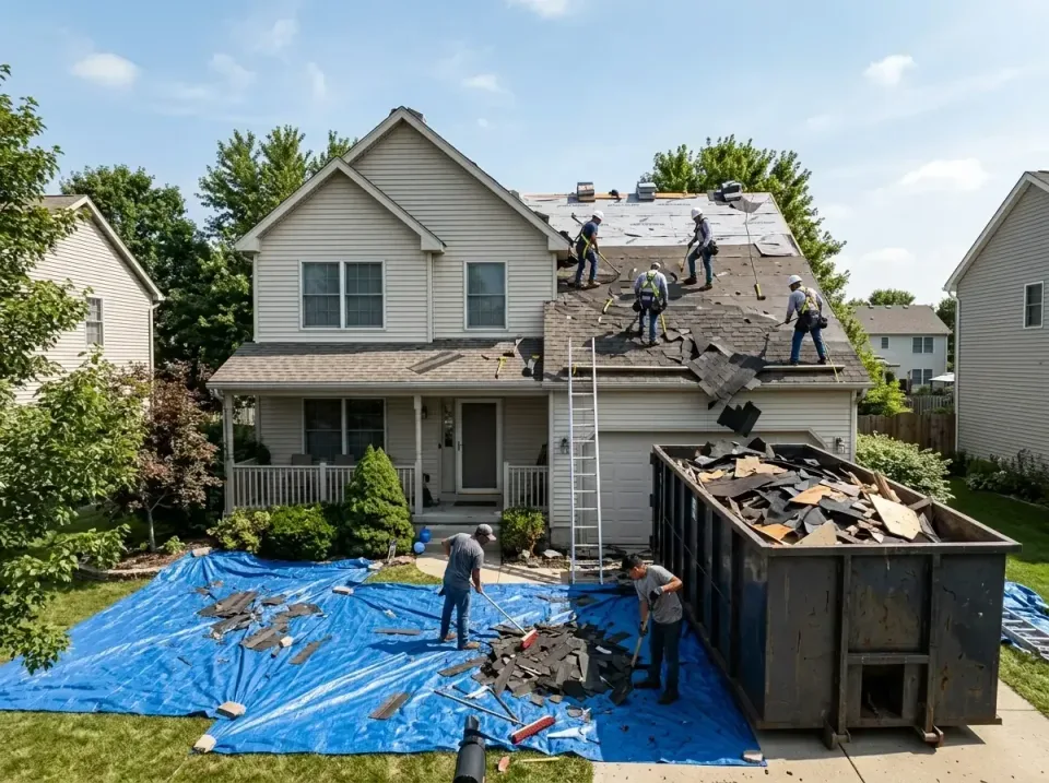roof-replacement-debris-remova-004 — frequently asked questions, Cheapest Dumpster Rentals in Poplarville, MS